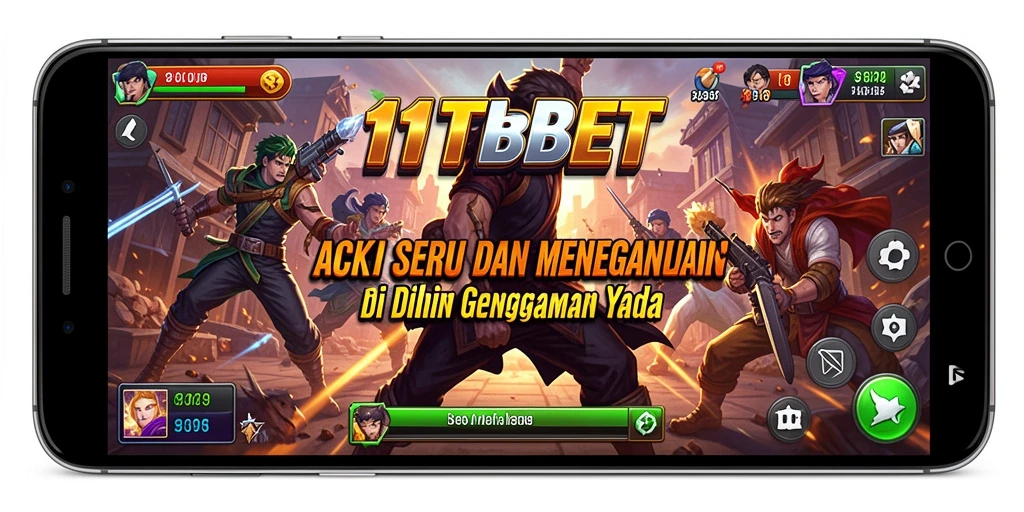 Tampilan gameplay aksi mendebarkan di 11TBET.