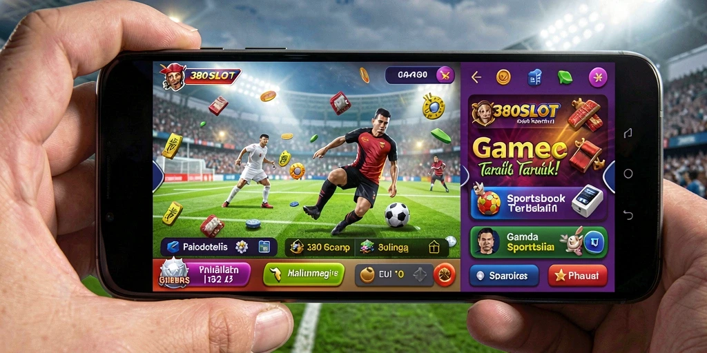 Tampilan menarik dari gameplay 380SLOT yang seru.