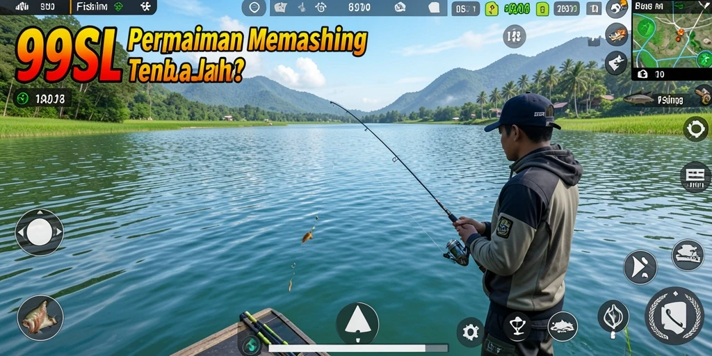 Screenshot game 99SL menunjukkan aksi memancing yang seru dan grafis yang memukau.