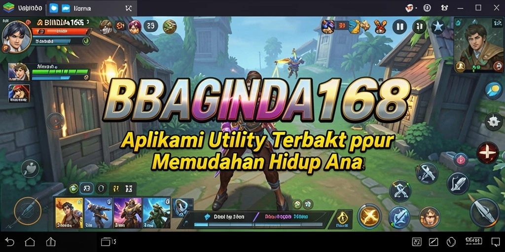 Tampilan utama aplikasi BAGINDA168 yang intuitif dan informatif.