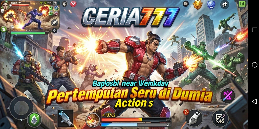 Tampilan aksi seru dalam CERIA777 yang mendebarkan.