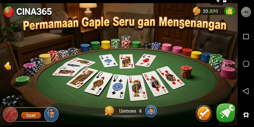 Tampilan gameplay CINA365 yang mengasyikkan dan kompetitif.