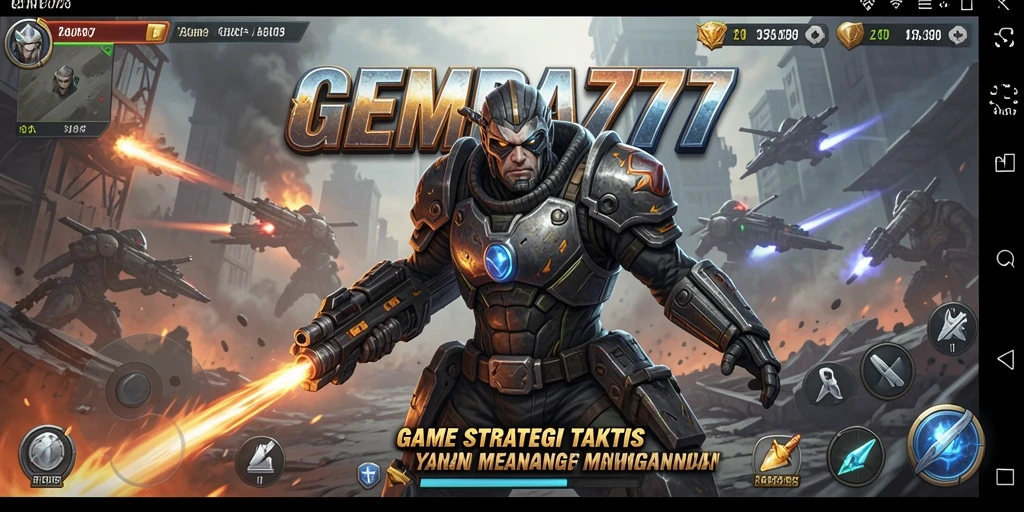 Tampilan mendebarkan dari gameplay strategi GEMPA777.