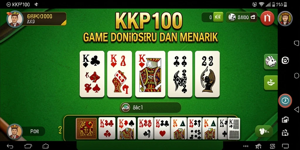 Tampilan gameplay KPK100 yang menarik dan seru saat dimainkan.