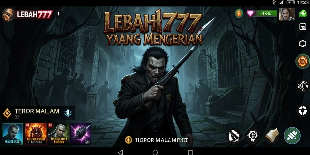Gameplay horor mendebarkan di dalam LEBAH777.