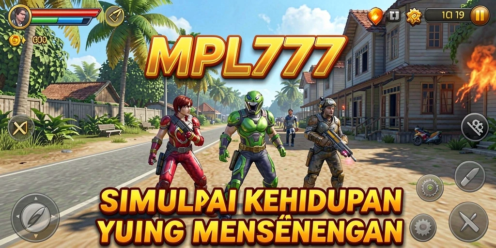 Tangkapan layar gameplay <strong>MPL777</strong> menunjukkan interaksi sosial yang menyenangkan.