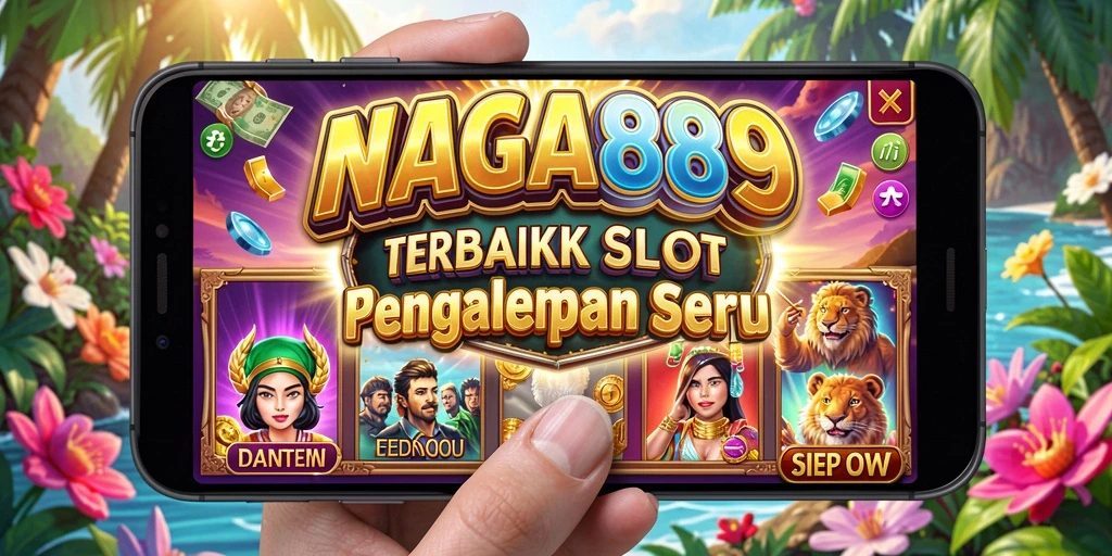Tampilan gameplay menarik dari permainan Slot NAGA889.