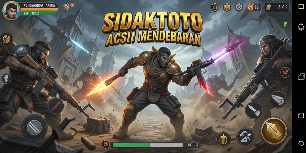 Screenshot gameplay SIDAKTOTO menampilkan aksi seru dan grafis mengagumkan.