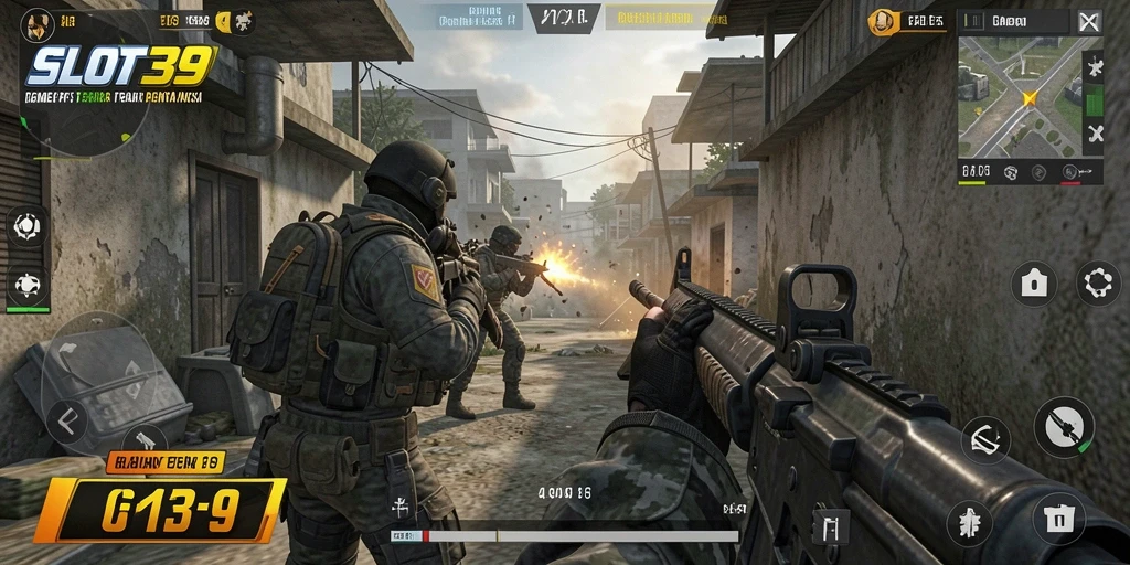 Tampilan gameplay SLOT39 yang penuh aksi dan menegangkan.
