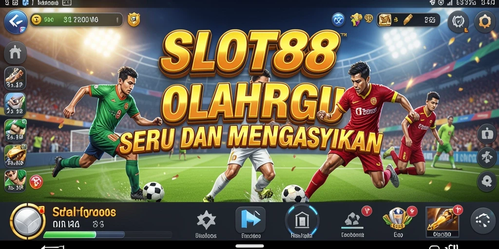 Screenshot SLOT88 menunjukkan gameplay olahraga yang menarik dan kompetitif.
