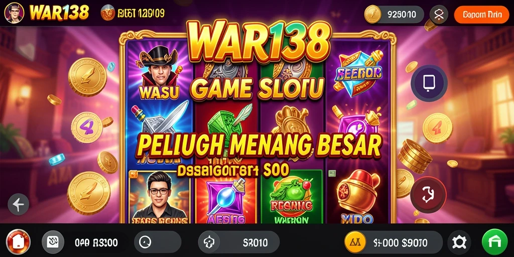Tampilan gameplay menarik di WAR138 dengan mesin Slot yang beragam.