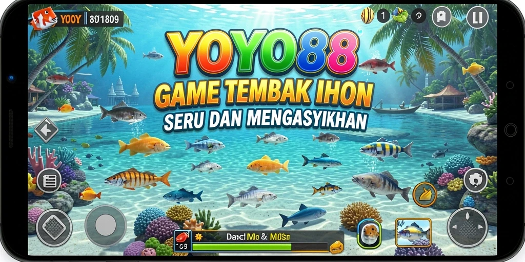 Tampilan gameplay seru dan menegangkan dari YOYO88.